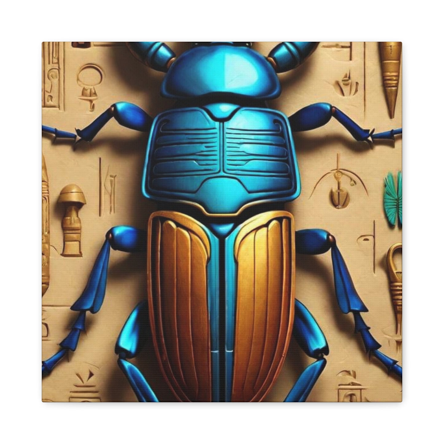 Scarab Beetle Canvas