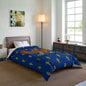 Bleu Comforter- Great Empire of Kemet Branded | Bold Style, Comfort, and Heritage