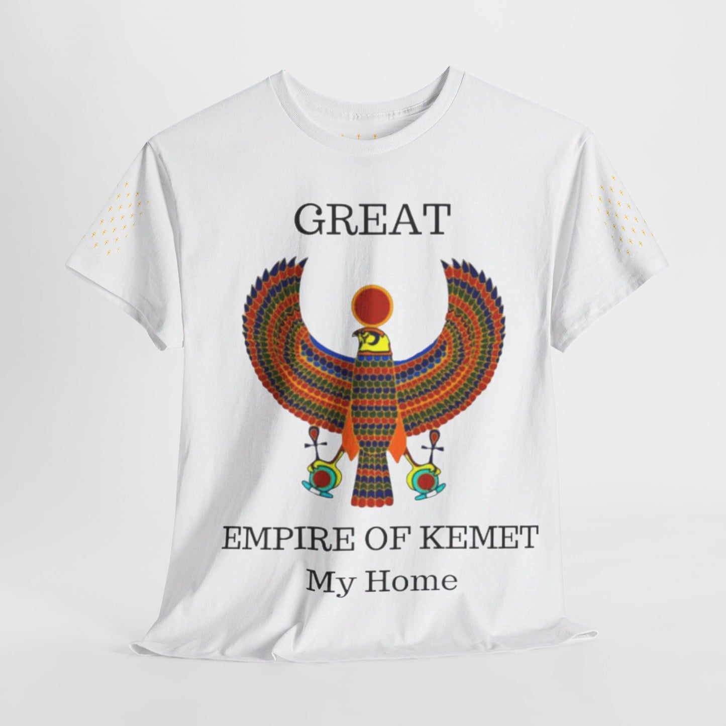 Unisex Heavy Cotton Tee - Great Empire of Kemet Branded | Style, Comfort, and Heritage