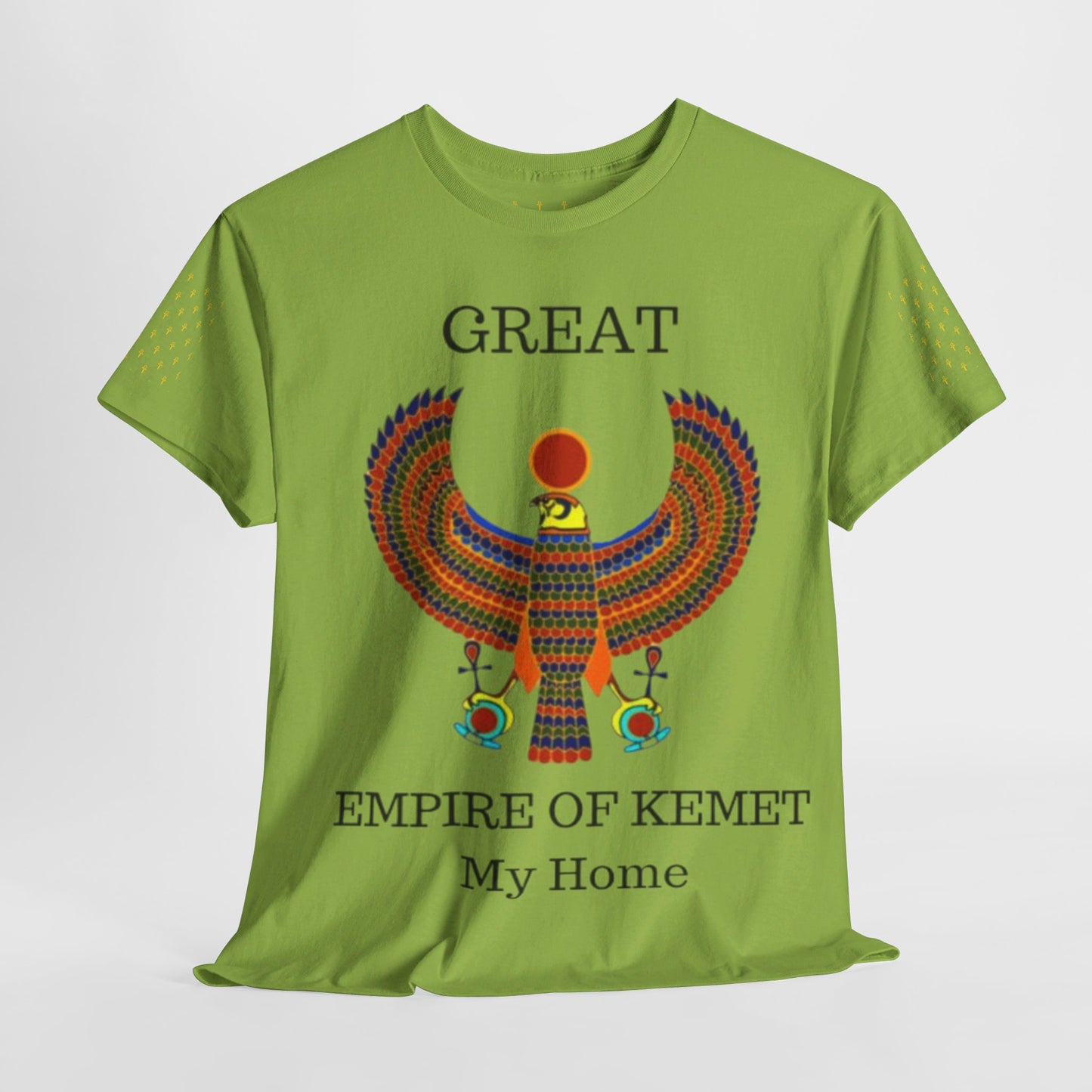 Unisex Heavy Cotton Tee - Great Empire of Kemet Branded | Style, Comfort, and Heritage