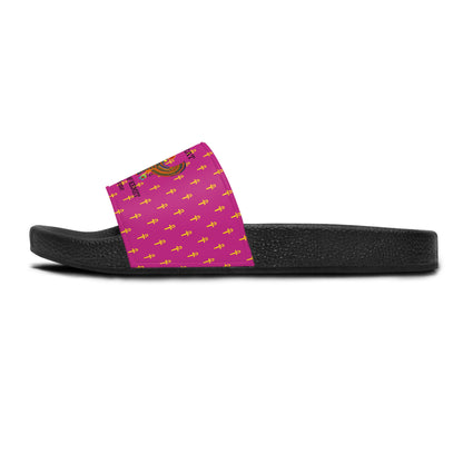 Women's Slide Sandals- Great Empire of Kemet Branded | Bold Style, Comfort, and Heritage