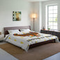 White Comforter Great - Empire of Kemet Branded | Bold Style, Comfort, and Heritage