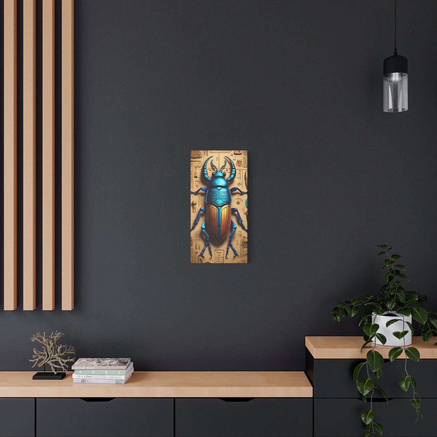 Scarab Beetle Canvas