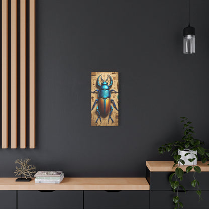 Scarab Beetle Canvas