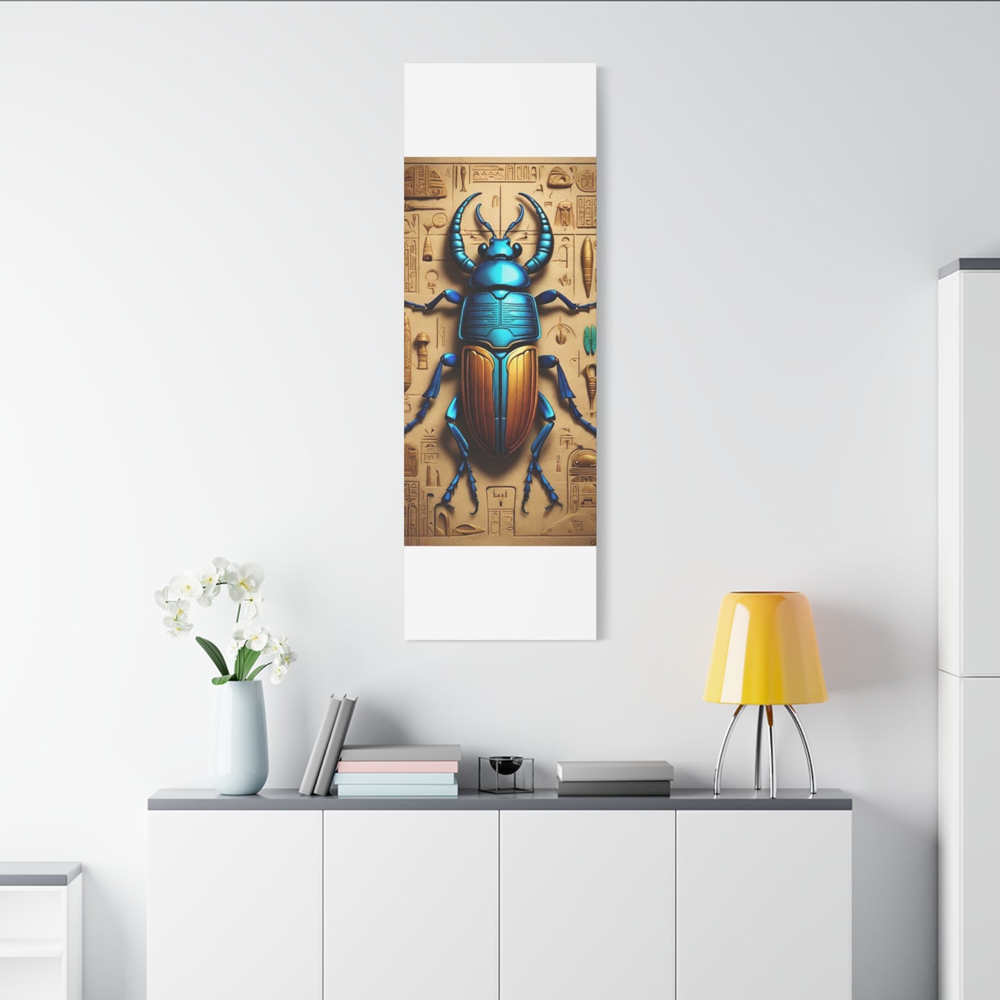 Scarab Beetle Canvas