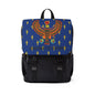 Bleu Shoulder Backpack - Great Empire of Kemet Branded | Bold Style, Comfort, and Heritage