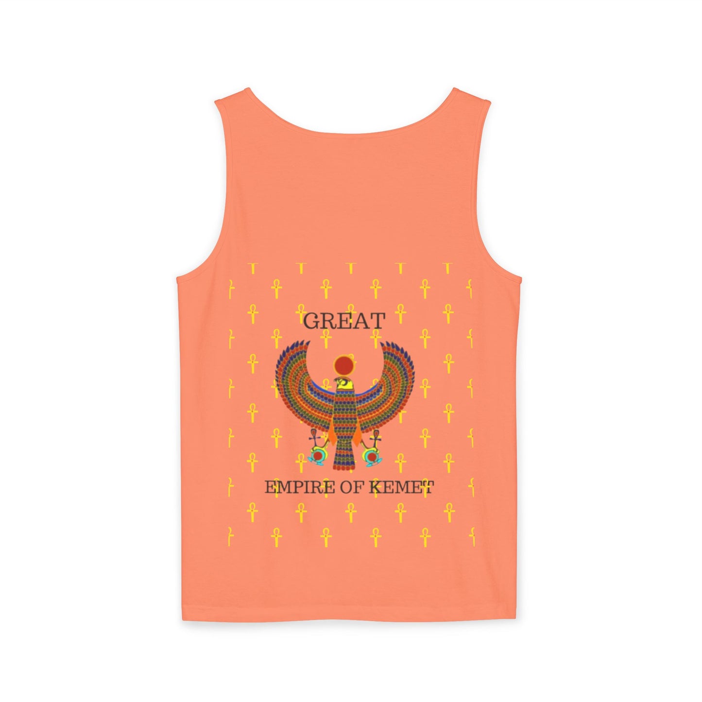 Official Unisex Garment-Dyed Tank Top  - Great Empire of Kemet Branded | Bold Style, Comfort, and Heritage