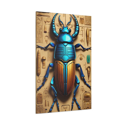 Scarab Beetle Canvas