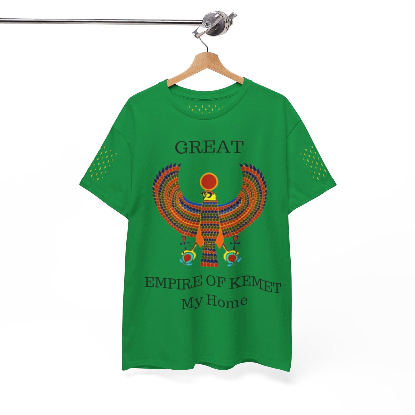 Unisex Heavy Cotton Tee - Great Empire of Kemet Branded | Style, Comfort, and Heritage