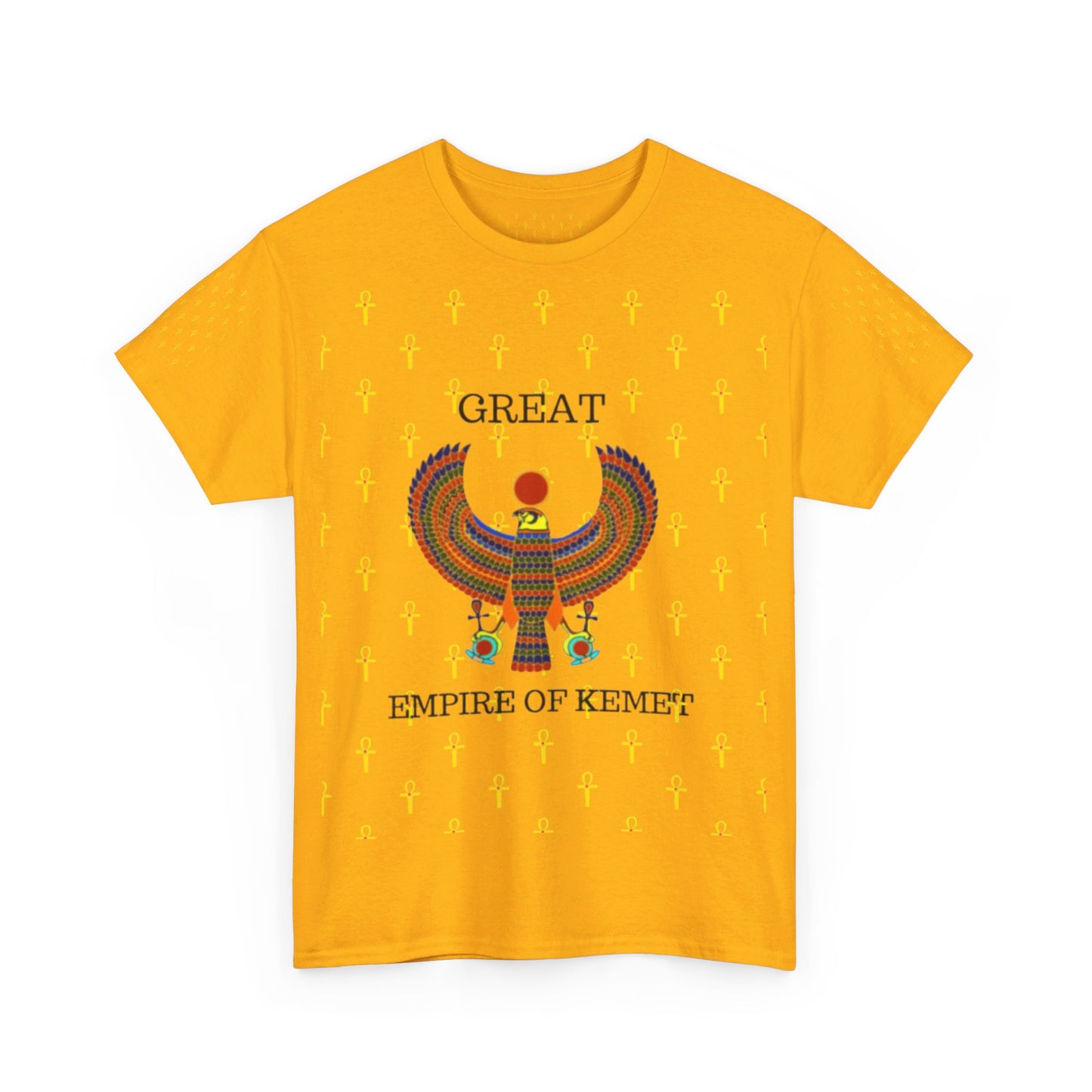 Unisex Heavy Cotton Tee - Great Empire of Kemet Branded | Bold Style, Comfort, and Heritage