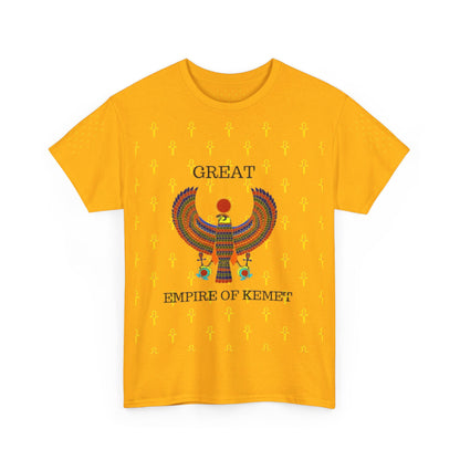 Unisex Heavy Cotton Tee - Great Empire of Kemet Branded | Bold Style, Comfort, and Heritage