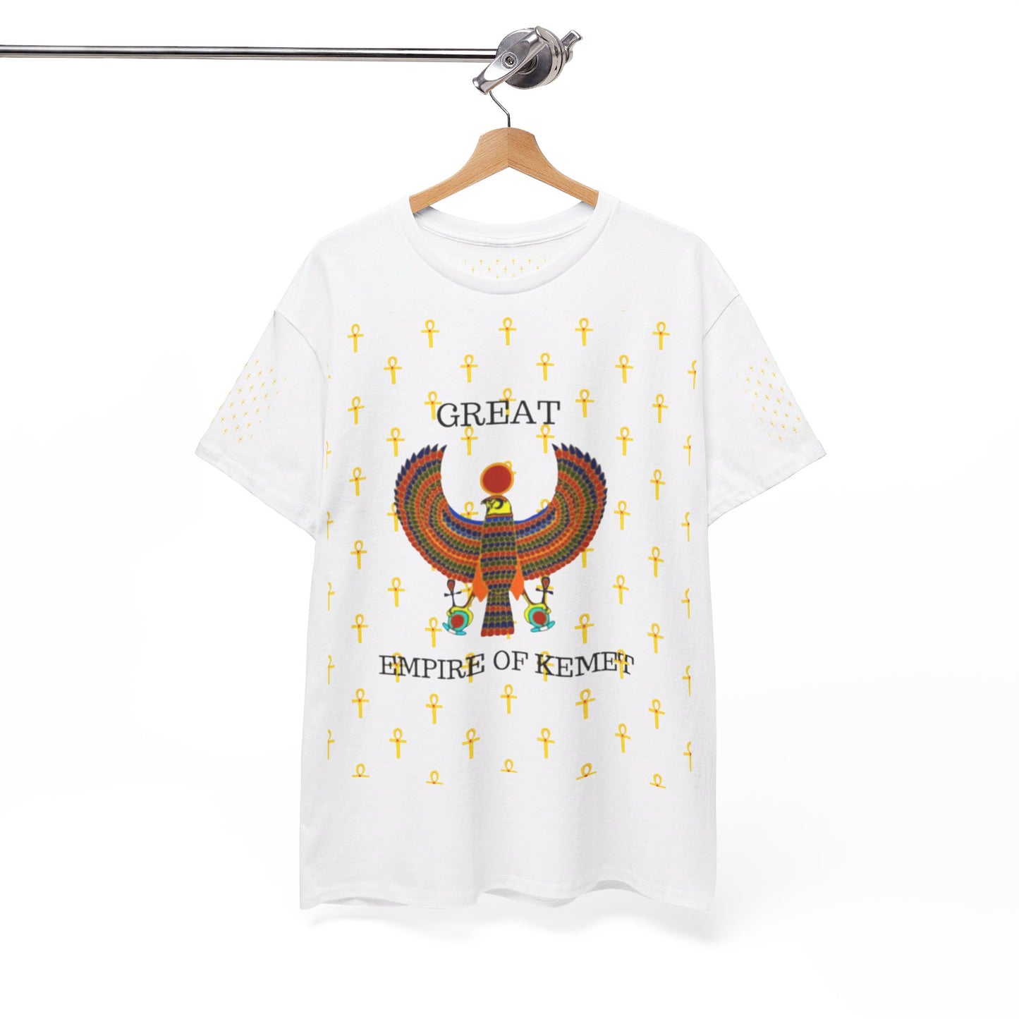 Unisex Heavy Cotton Tee - Great Empire of Kemet Branded | Bold Style, Comfort, and Heritage