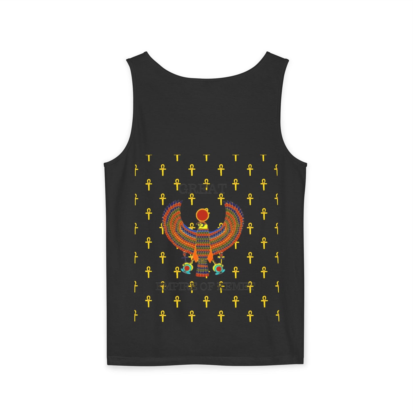 Official Unisex Garment-Dyed Tank Top  - Great Empire of Kemet Branded | Bold Style, Comfort, and Heritage