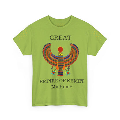 Unisex Heavy Cotton Tee - Great Empire of Kemet Branded | Style, Comfort, and Heritage