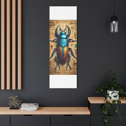 Scarab Beetle Canvas