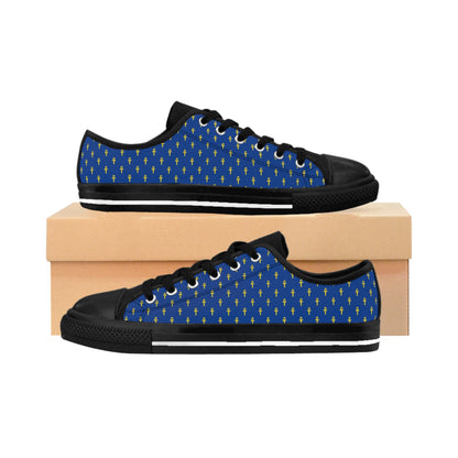 Bleu Men's Sneakers - Great Empire of Kemet Branded | Bold Style, Comfort, and Heritage