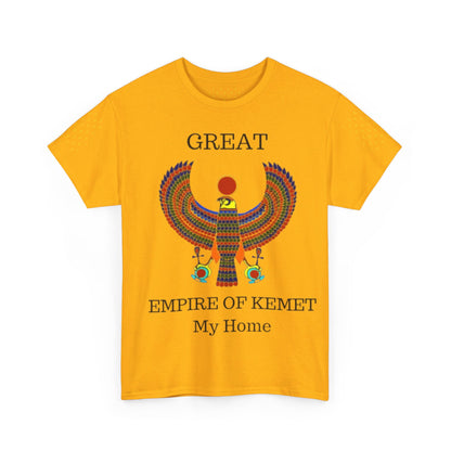 Unisex Heavy Cotton Tee - Great Empire of Kemet Branded | Style, Comfort, and Heritage