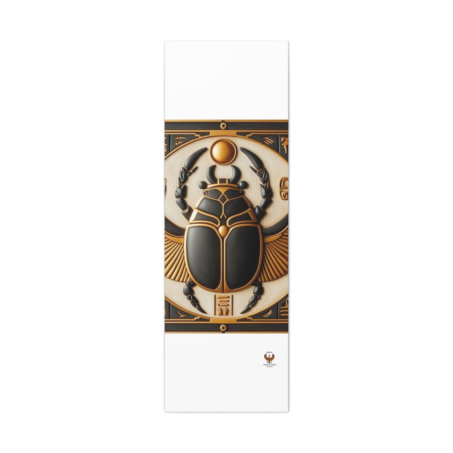 Great Scarab Beetles Canvas