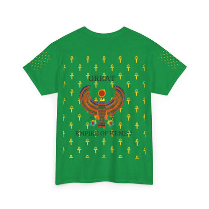 Unisex Heavy Cotton Tee - Great Empire of Kemet Branded | Bold Style, Comfort, and Heritage