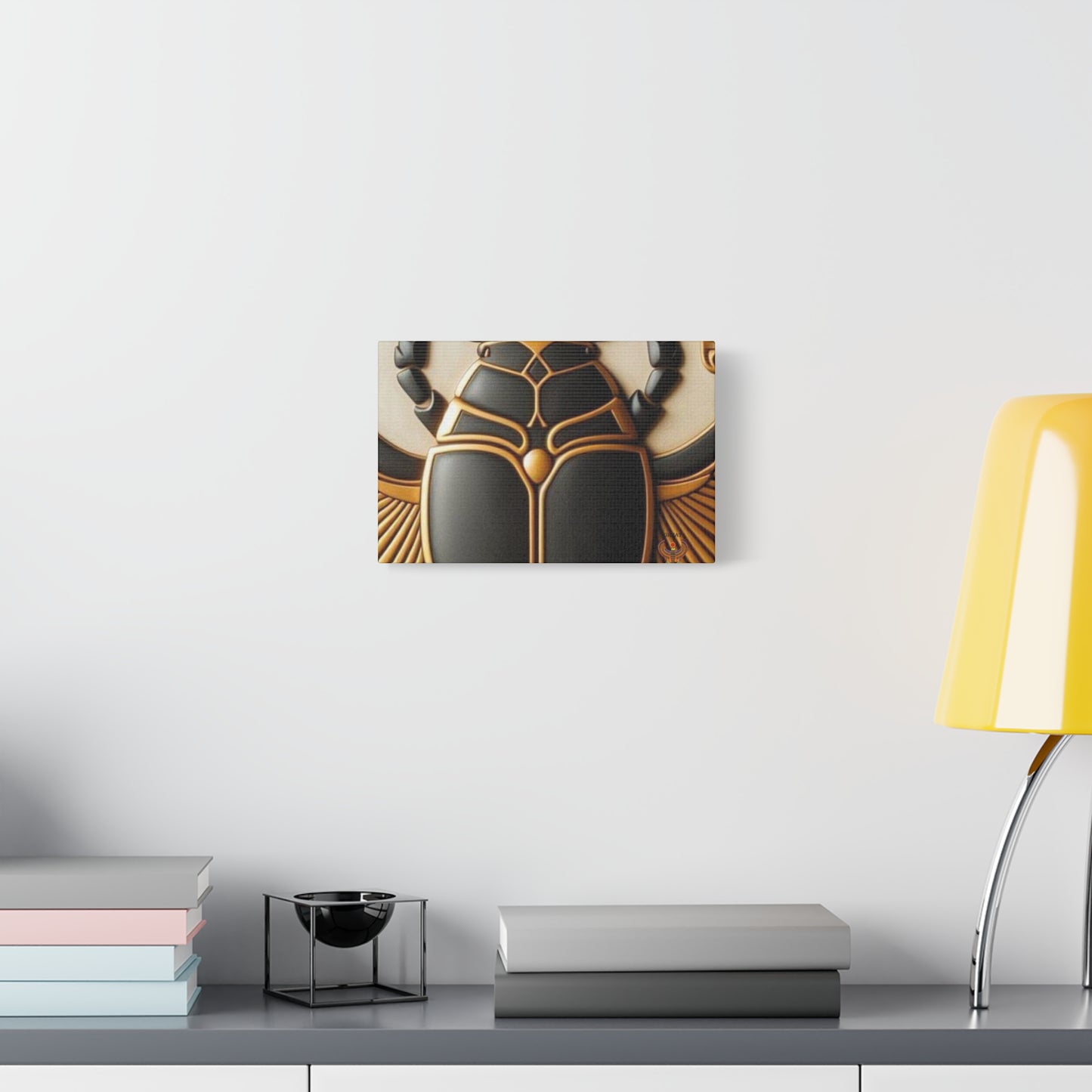 Great Scarab Beetles Canvas