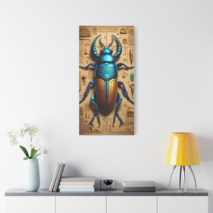 Scarab Beetle Canvas