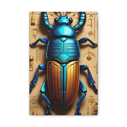 Scarab Beetle Canvas