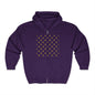 Sweat-shirt à capuche zippé unisexe Heavy Blend™ – Marque Great Empire of Kemet | Style audacieux, confort et héritage