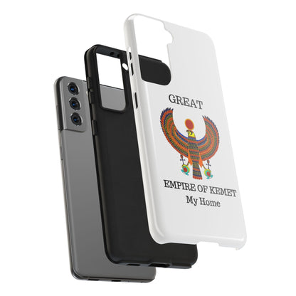 Tough Phone Cases - Great Empire of Kemet Branded | Bold Protection, Style, and Heritag