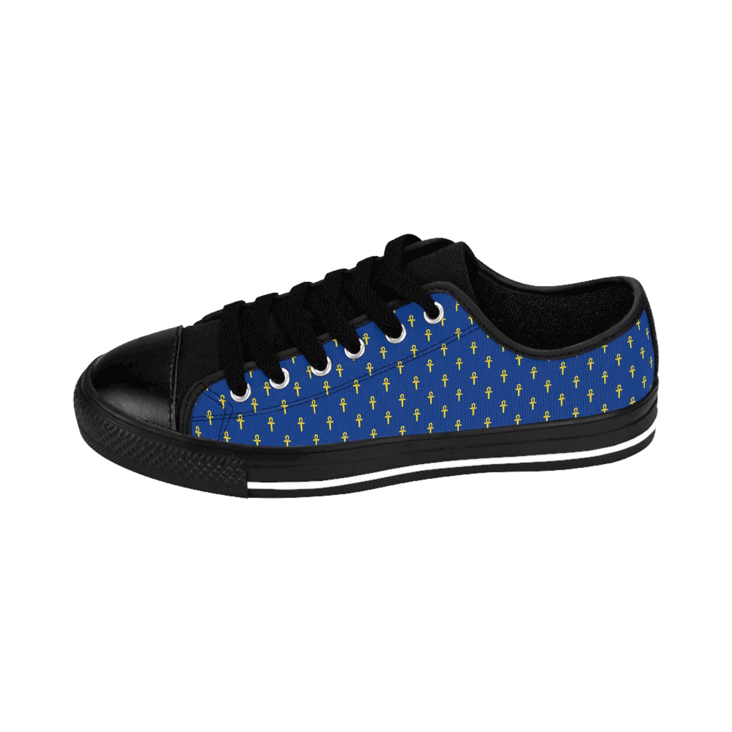 Bleu Men's Sneakers - Great Empire of Kemet Branded | Bold Style, Comfort, and Heritage