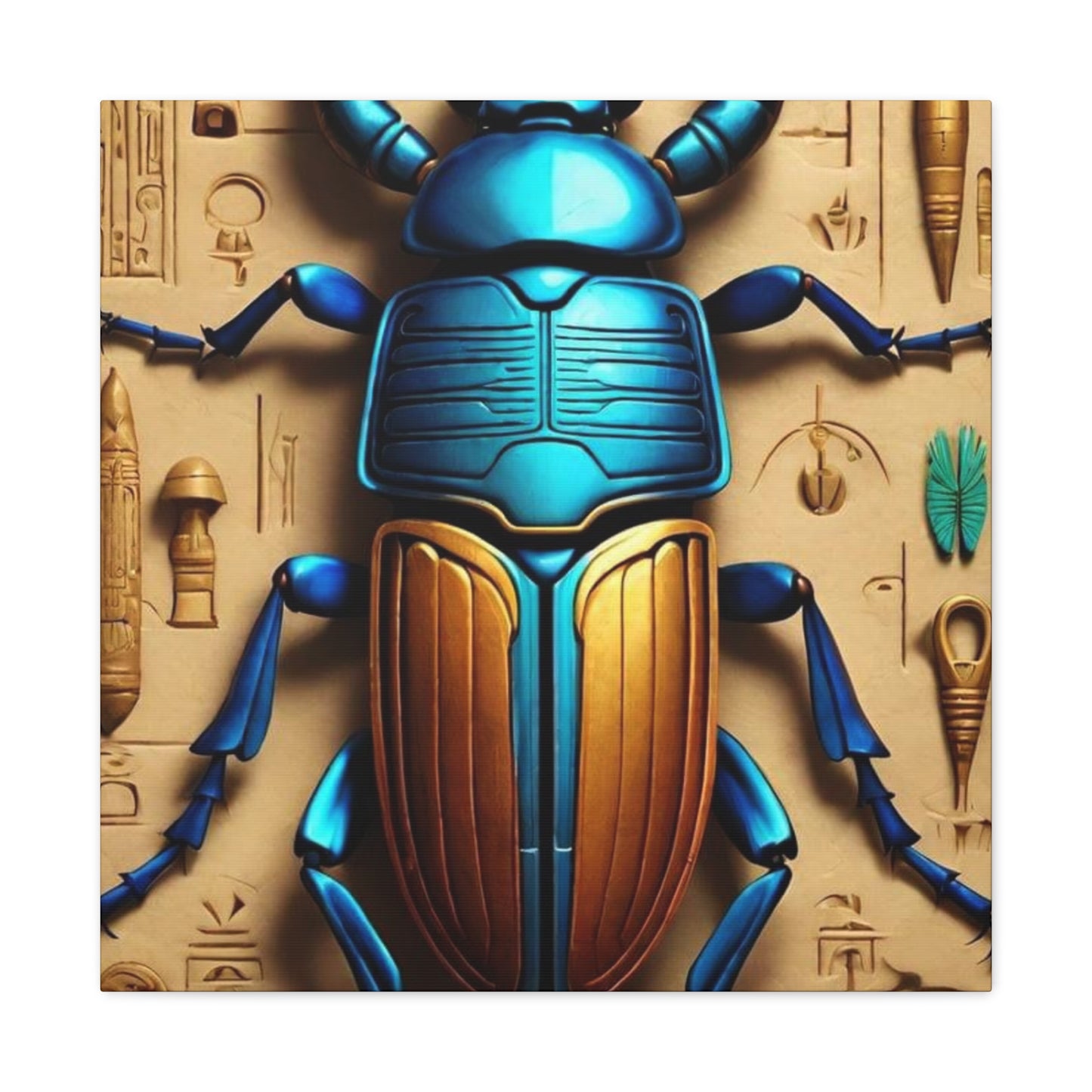 Scarab Beetle Canvas