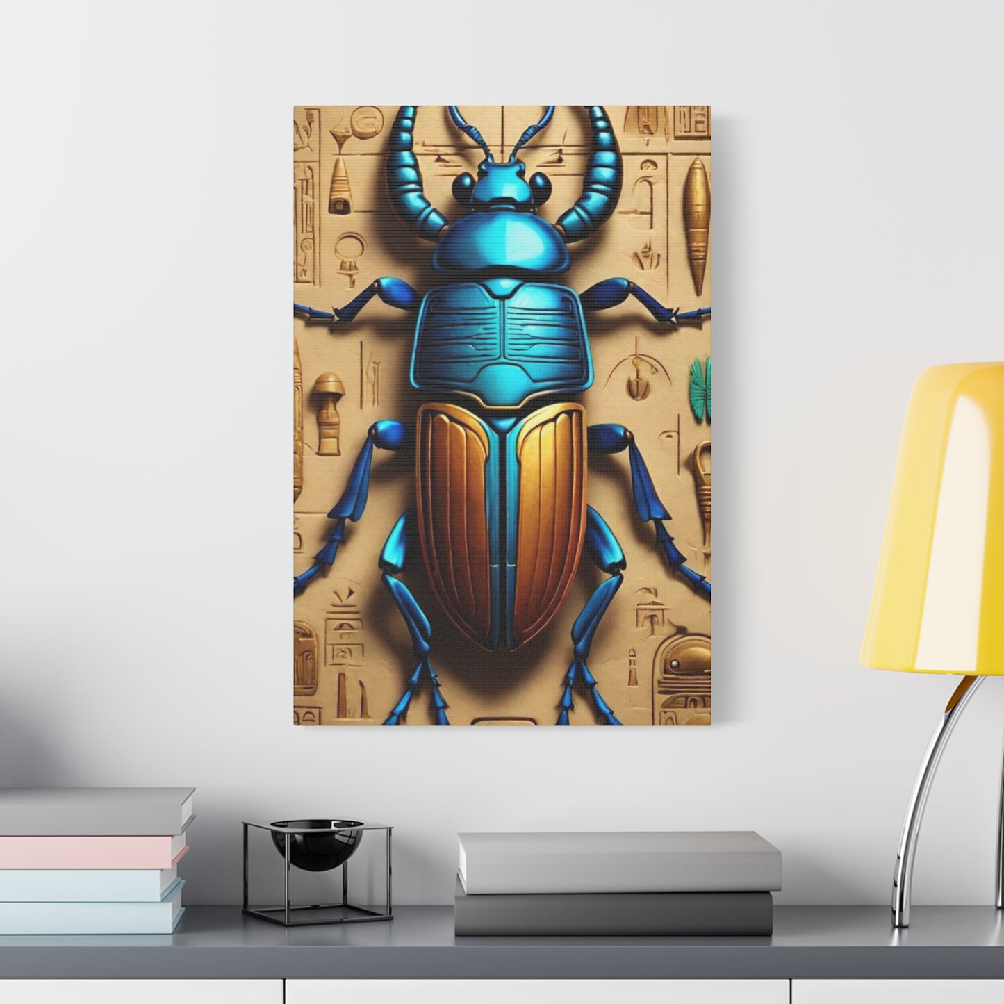 Scarab Beetle Canvas