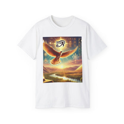 Heru Season | Unisex Ultra Cotton | Zodiac & Falcon Design