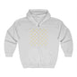 Sweat-shirt à capuche zippé unisexe Heavy Blend™ – Marque Great Empire of Kemet | Style audacieux, confort et héritage