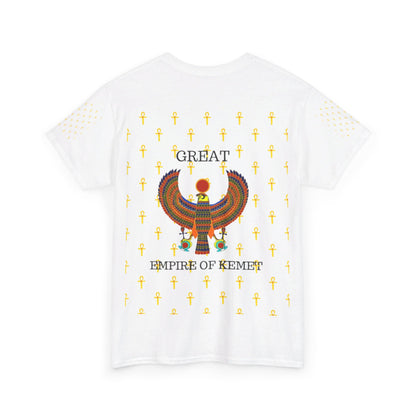 Unisex Heavy Cotton Tee - Great Empire of Kemet Branded | Bold Style, Comfort, and Heritage