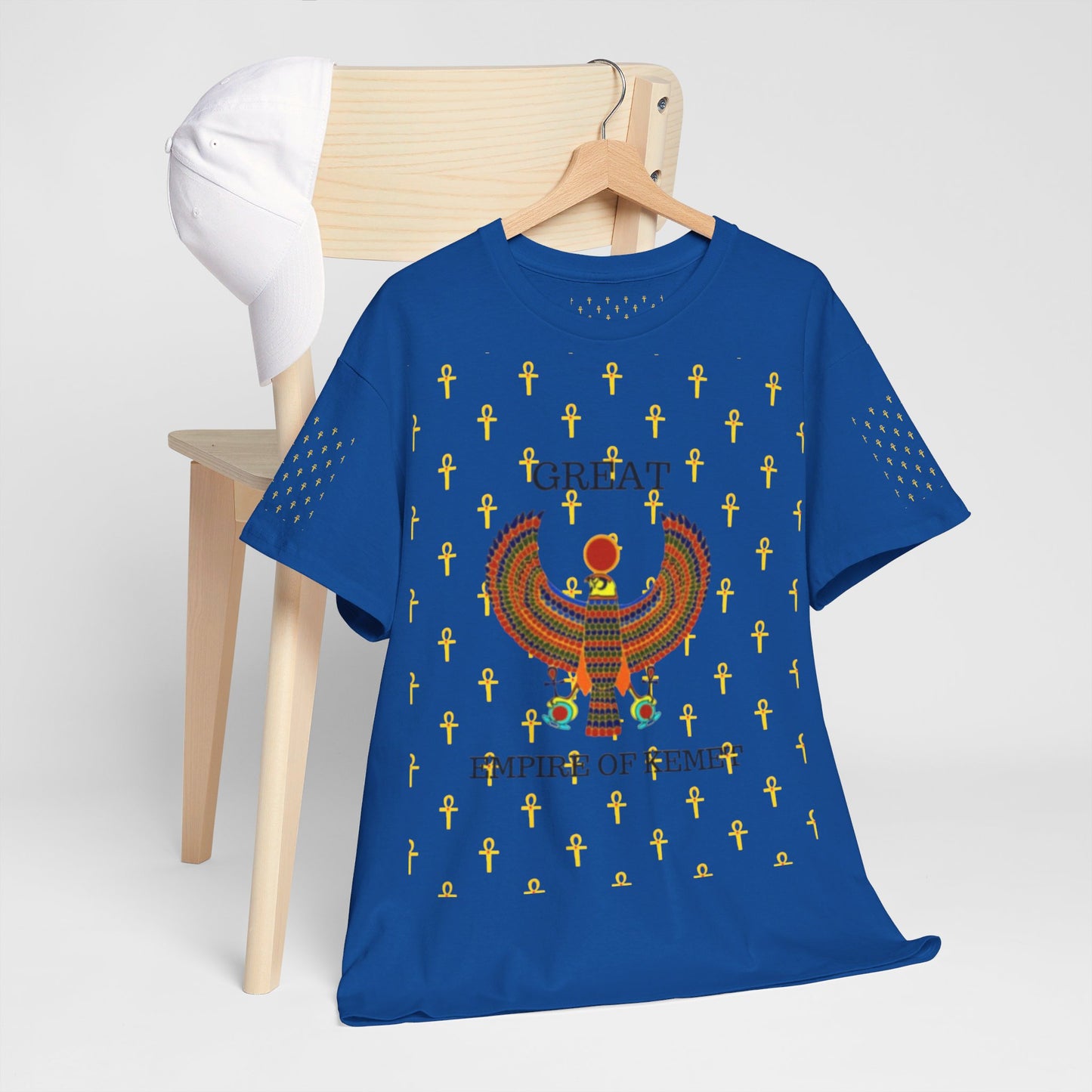 Unisex Heavy Cotton Tee - Great Empire of Kemet Branded | Bold Style, Comfort, and Heritage