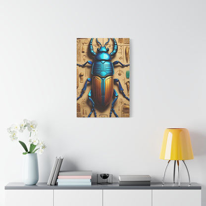 Scarab Beetle Canvas