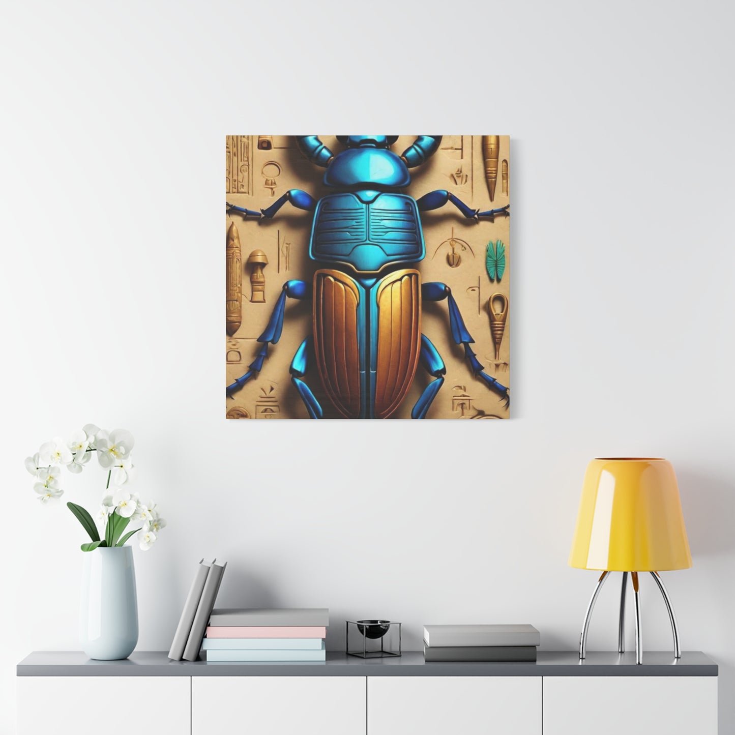 Scarab Beetle Canvas