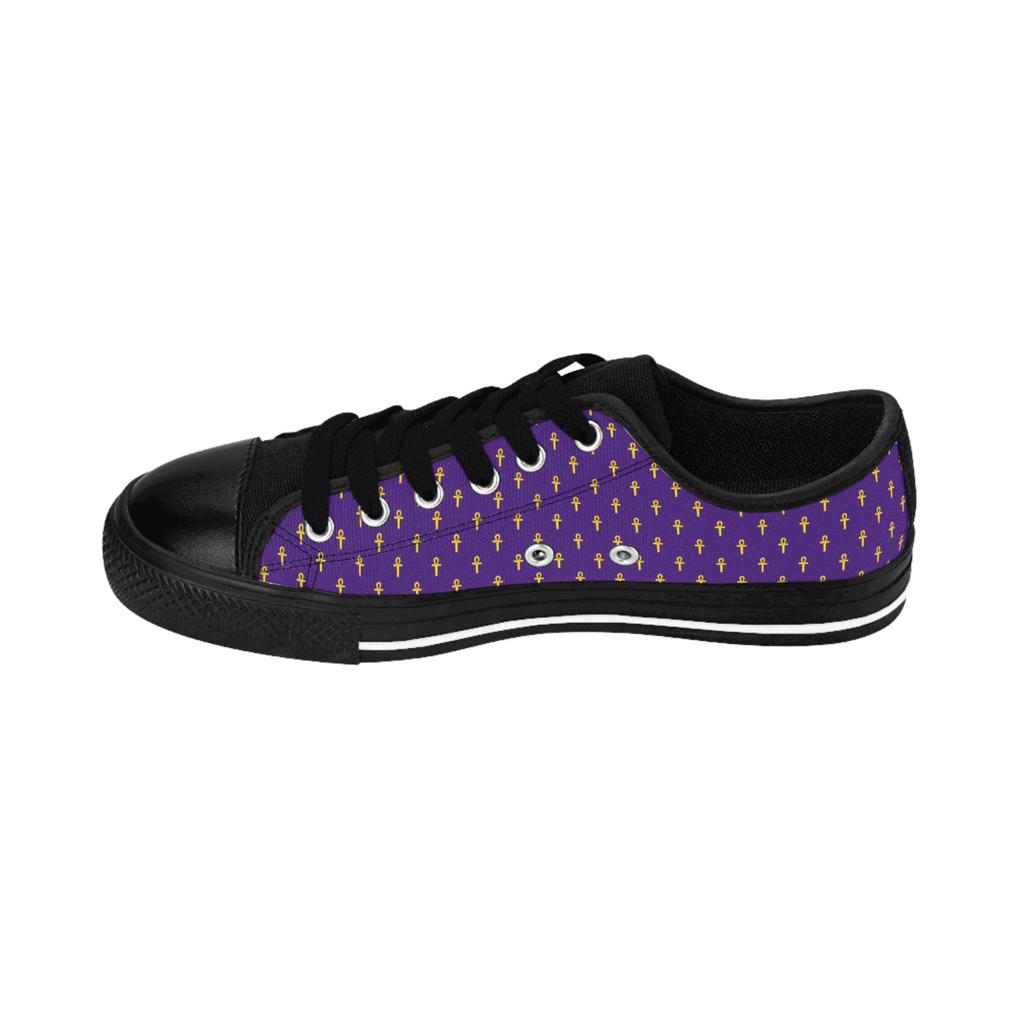 Purple Men's Sneakers - Great Empire of Kemet Branded