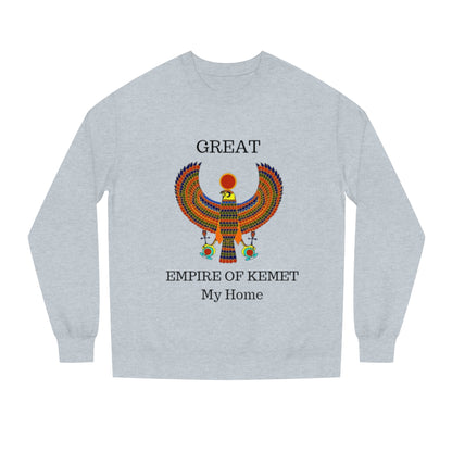 Unisex Crew Neck Sweatshirt - Great Empire of Kemet Branded | Bold Style, Comfort, and Heritage