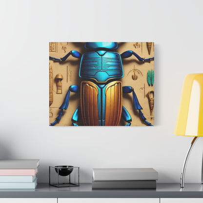 Scarab Beetle Canvas