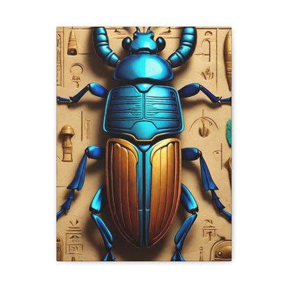 Scarab Beetle Canvas