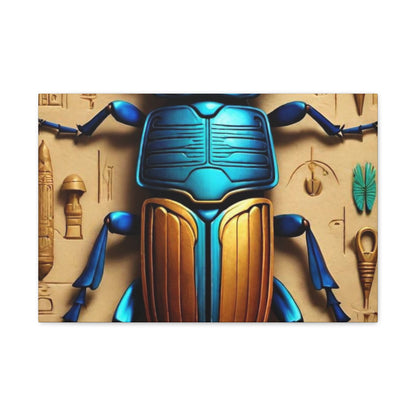 Scarab Beetle Canvas