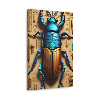 Scarab Beetle Canvas