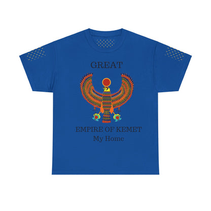 Unisex Heavy Cotton Tee - Great Empire of Kemet Branded | Style, Comfort, and Heritage