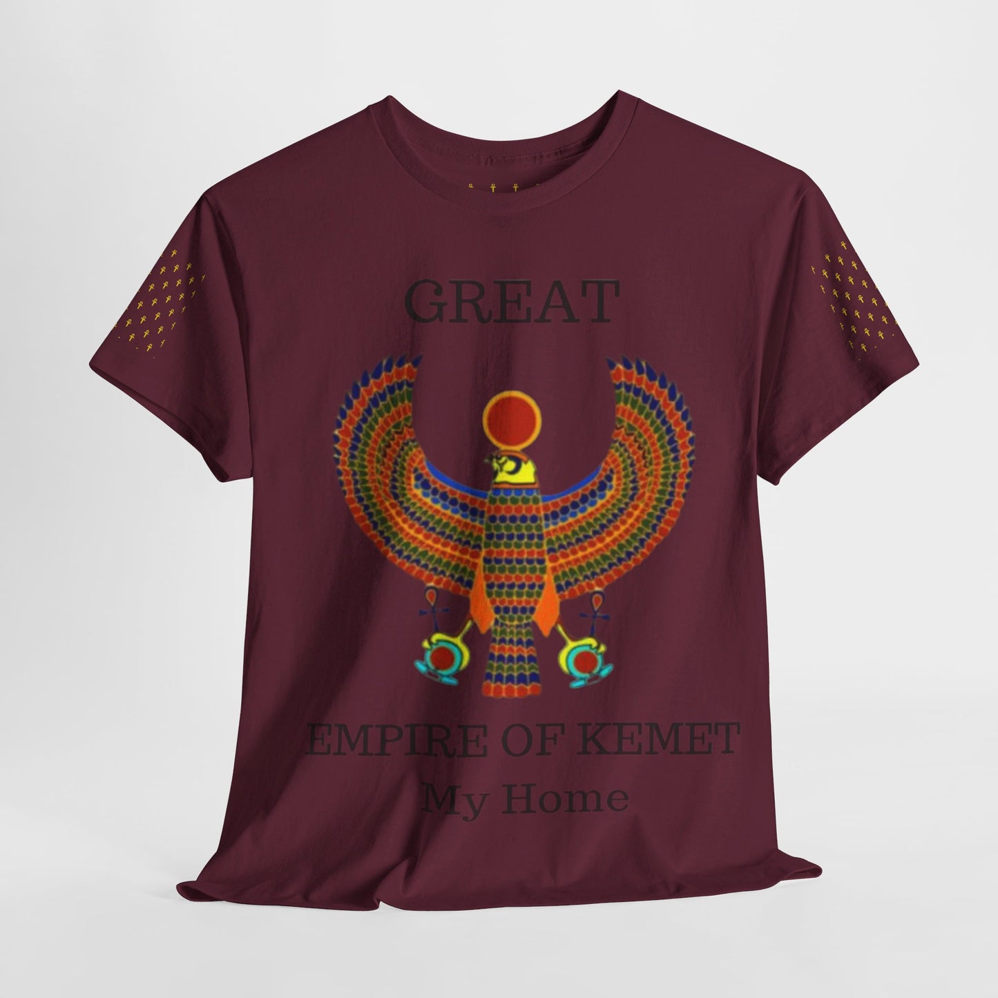 Unisex Heavy Cotton Tee - Great Empire of Kemet Branded | Style, Comfort, and Heritage