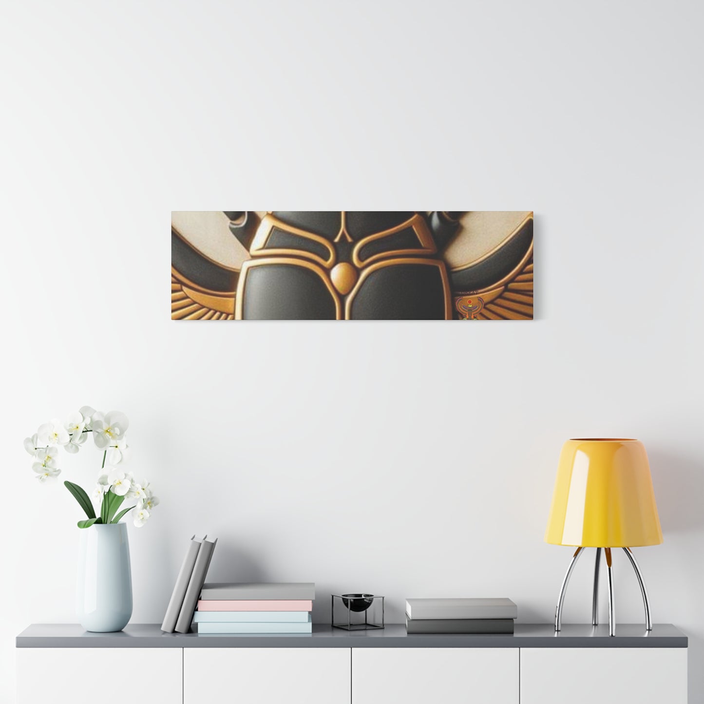 Great Scarab Beetles Canvas