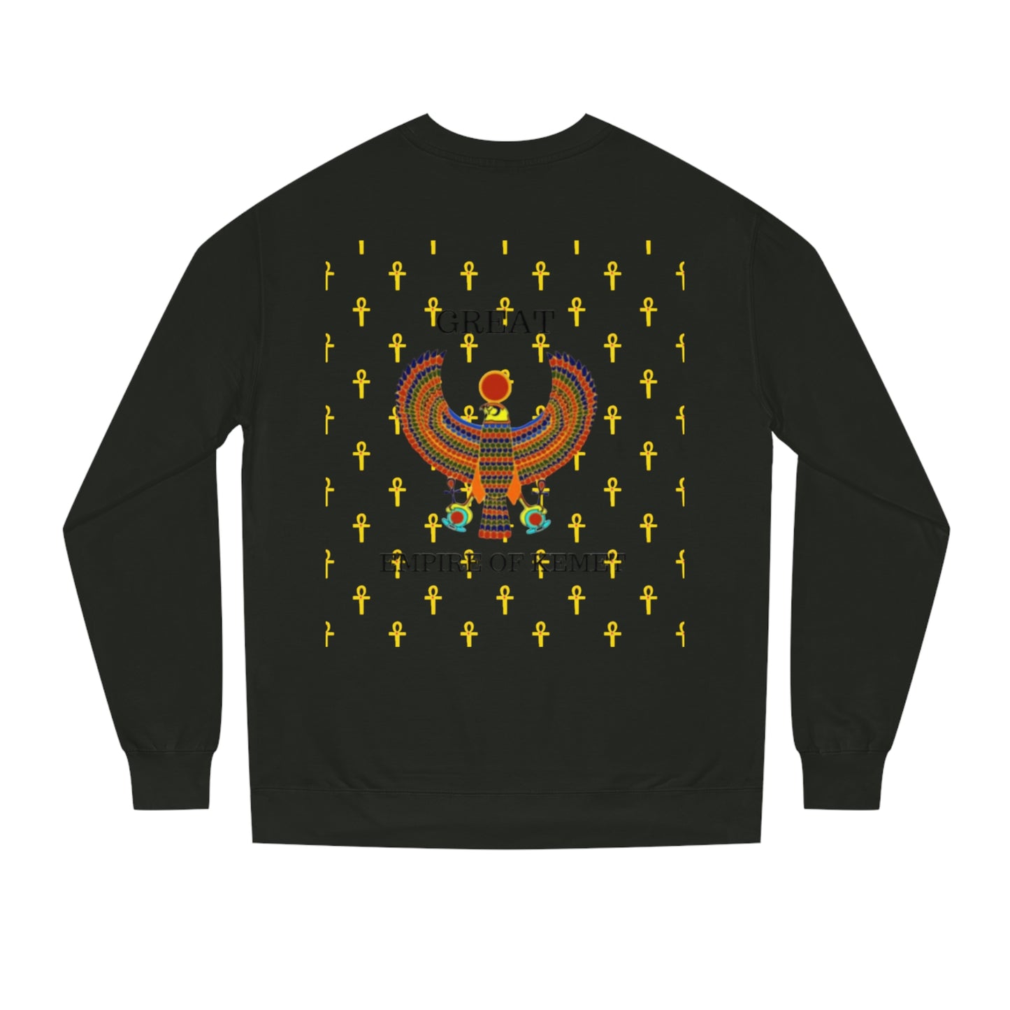 Official Unisex Crew Neck Sweatshirt - Great Empire of Kemet Branded | Bold Style, Comfort, and Heritage