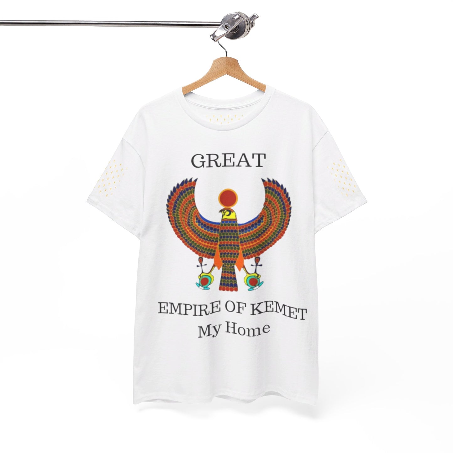 Unisex Heavy Cotton Tee - Great Empire of Kemet Branded | Style, Comfort, and Heritage