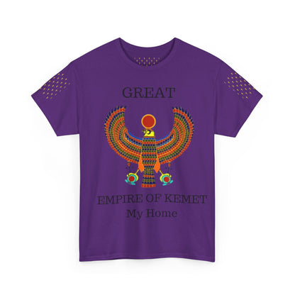 Unisex Heavy Cotton Tee - Great Empire of Kemet Branded | Style, Comfort, and Heritage