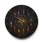 Kemet Afrikan Royal Calendar Wall Clock